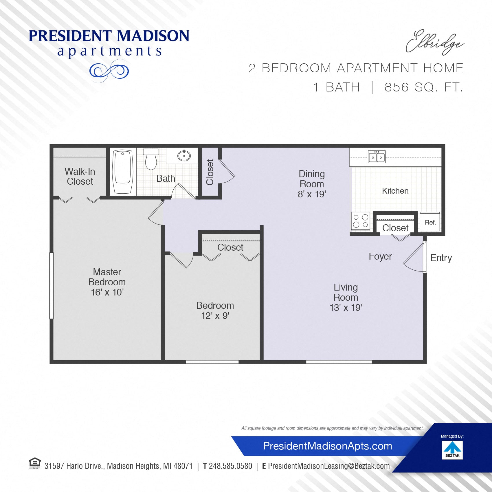 Elbridge floor plan